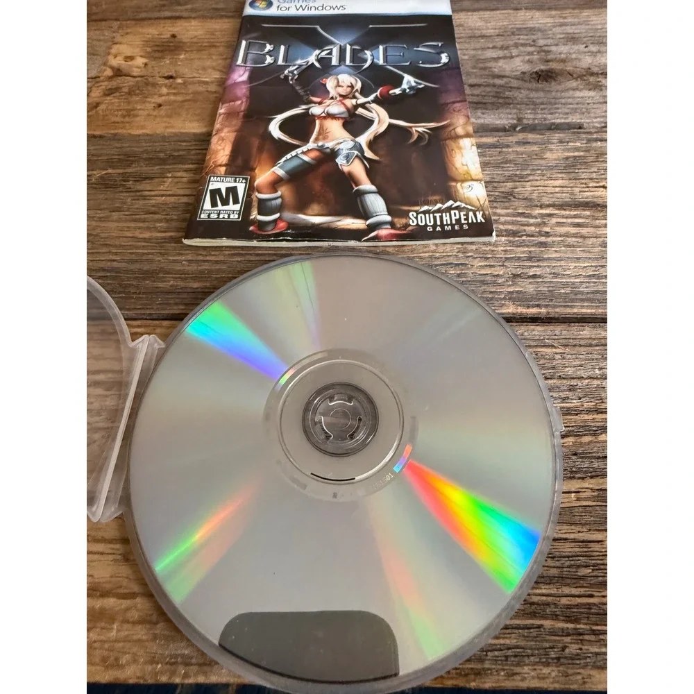 Y2K 2000s SouthPeak Games X Blades PC Game Windows Disc and Manual